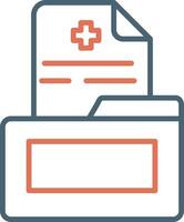 Medical File Vector Icon