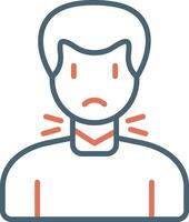Thyroid Vector Icon