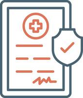 Health Insurance Vector Icon