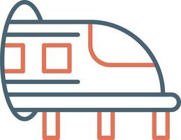 Hyperloop Vector Icon