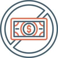No Money Vector Icon