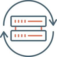 Data Transformation Vector Icon