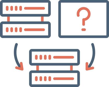 Data Integration Vector Icon