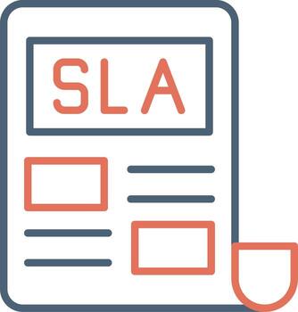 Sla vector icono