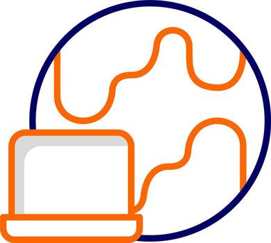 icono de vector de análisis