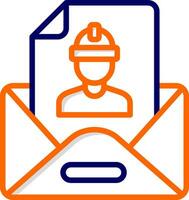 Recommendation Letter Vector Icon