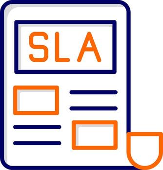 Sla vector icono