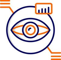 Eye Scanner Vector Icon