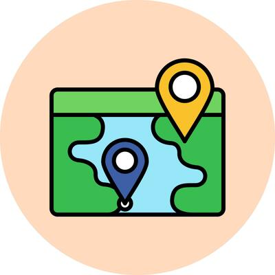 Location Mark Vector Icon