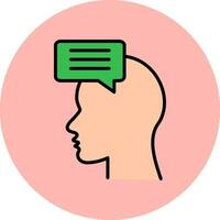 Talk Therapy Vector Icon