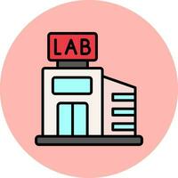 icono de vector de laboratorio