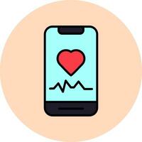 Heart Rate Vector Icon