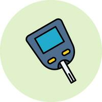 Glucose Meter Vector Icon