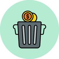 Trash Vector Icon