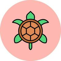 icono de vector de tortuga