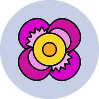 Orchid Vector Icon