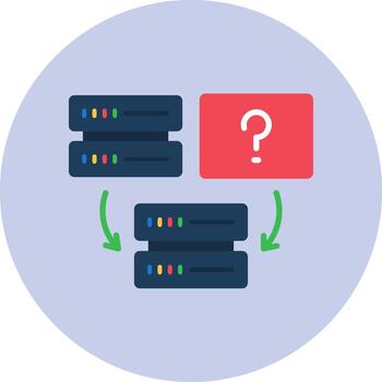 Data Integration Vector Icon