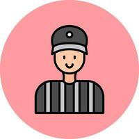 Referee Vector Icon