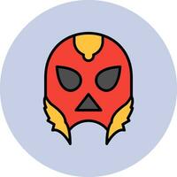 lucha mascaras vector icono