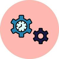 icono de vector de gestión de tiempo