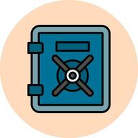 Safe Box Vector Icon