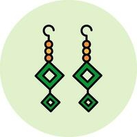 Earrings Vector Icon