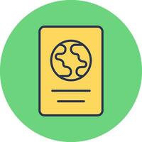 International Passport Vector Icon
