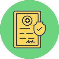 Health Insurance Vector Icon