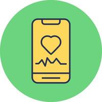 Heart Rate Vector Icon