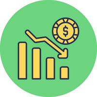 Bar Chart Vector Icon