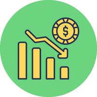 Bar Chart Vector Icon