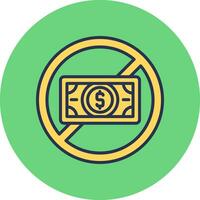 No Money Vector Icon