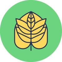 monstera vector icono