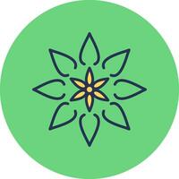 Schefflera Vector Icon