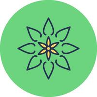 Schefflera Vector Icon