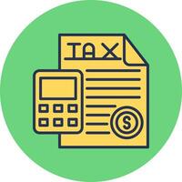 Taxes Vector Icon