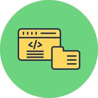 Data Transformation Vector Icon