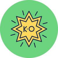 Ko Vector Icon