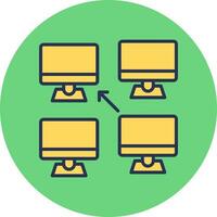 Decentralized Vector Icon