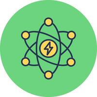 Atomic Energy Vector Icon