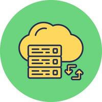 Data Storage Vector Icon