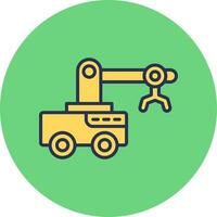 Robot Arm Vector Icon