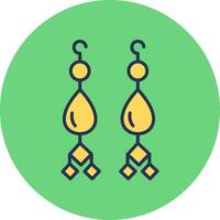 Earrings Vector Icon