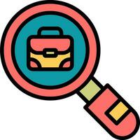 Job Search Vector Icon