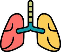 Lungs Vector Icon