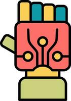 Bionic Hand Vector Icon