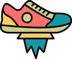 Flying Shoes Vector Icon