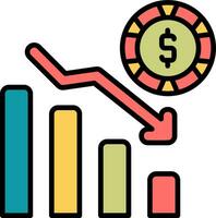 Bar Chart Vector Icon