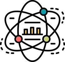 icono de vector de ciencia de datos