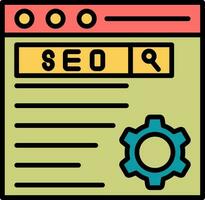 Seo Vector Icon